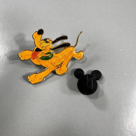 Disney Pluto Vintage Trading Pin Mickey Mouse Dog Brooch Jewelry Badge Lapel Pin - Picture 3 of 8